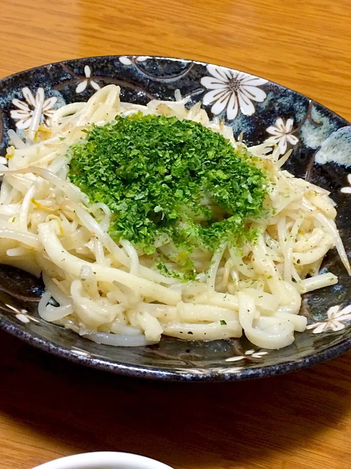 モヤシの浅青うどん|風流料理人さん