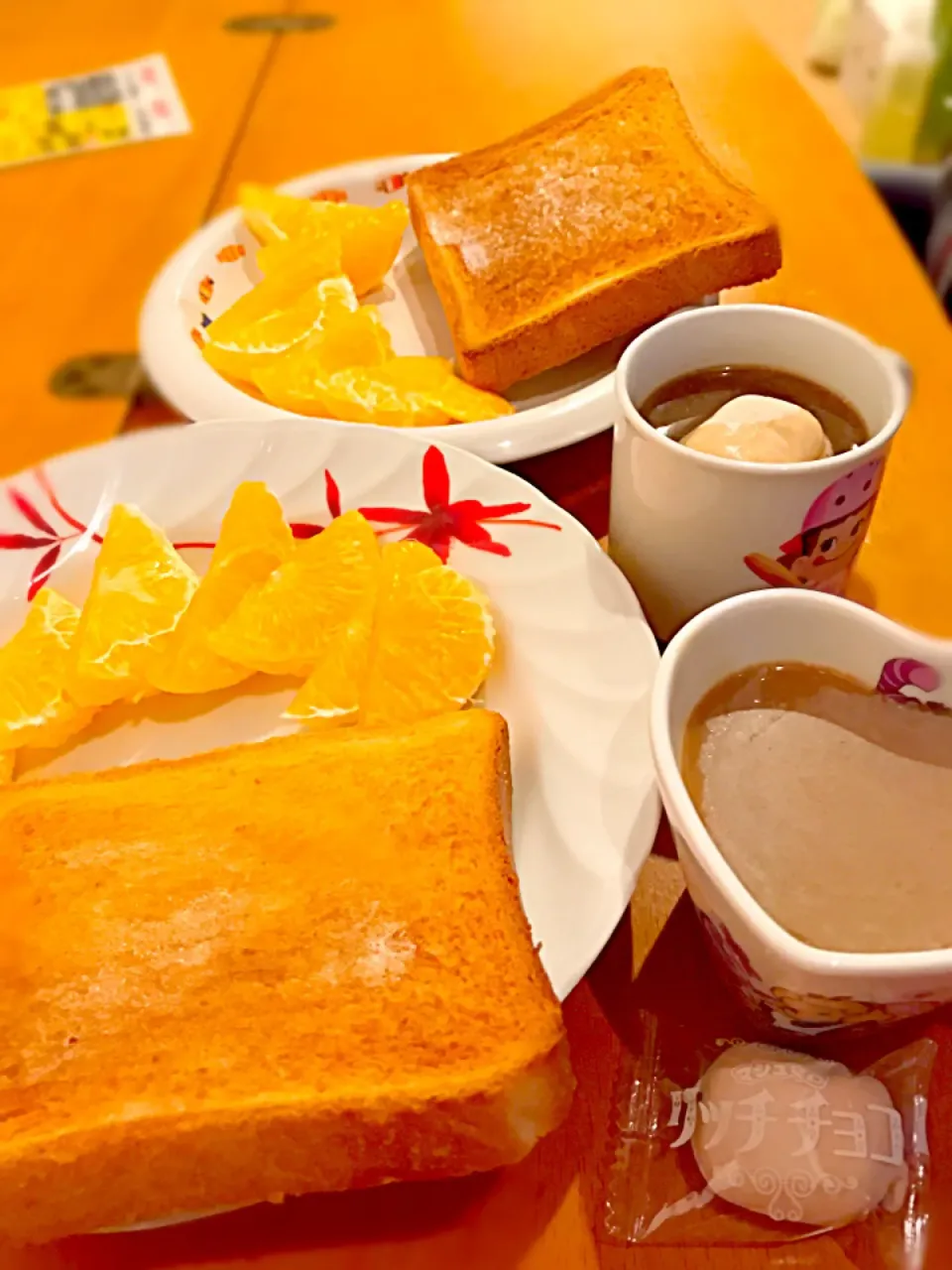 ホイップバタートースト🍞 不知火🍊  カフェオレチョコマシュマロ☕️|ch＊K*∀o(^^*)♪さん