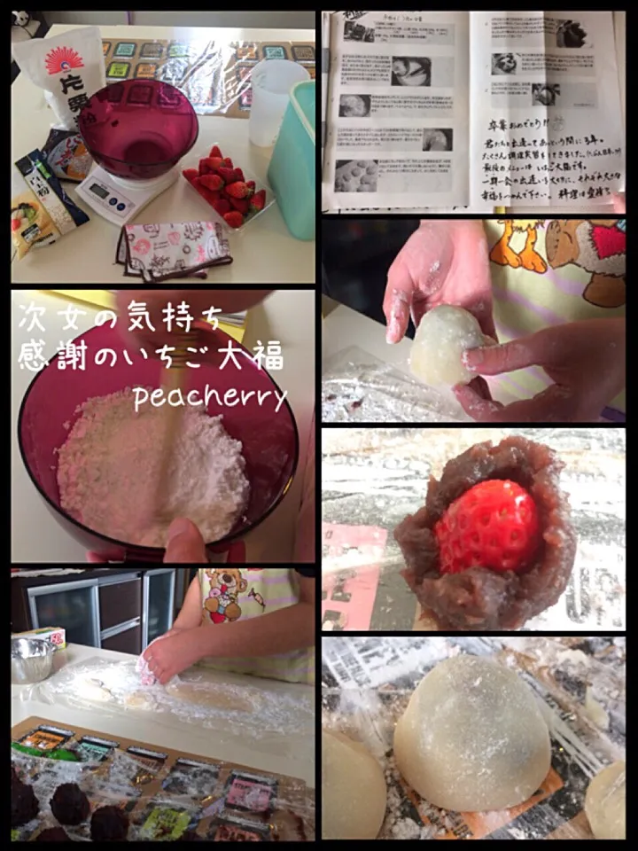 次女作🌸いちご大福🍓|☆ぴ〜ちゃん☆さん