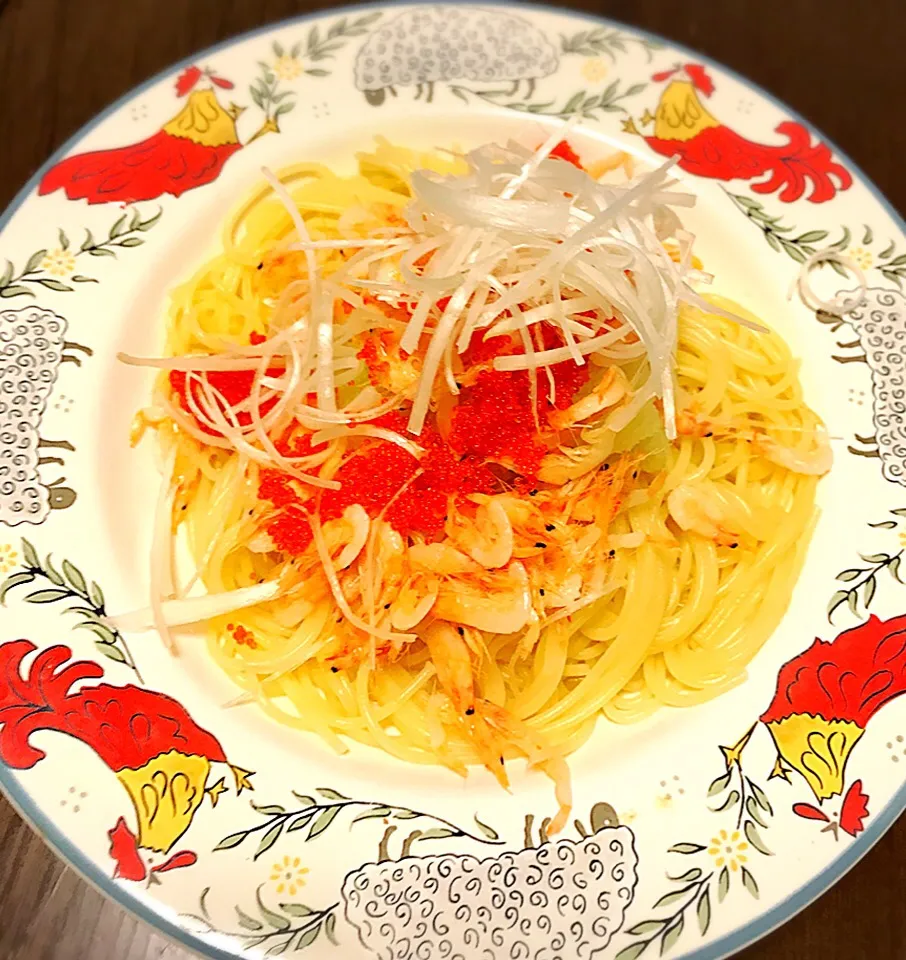 桜エビと大根おろしのパスタ|江口亜梨子さん