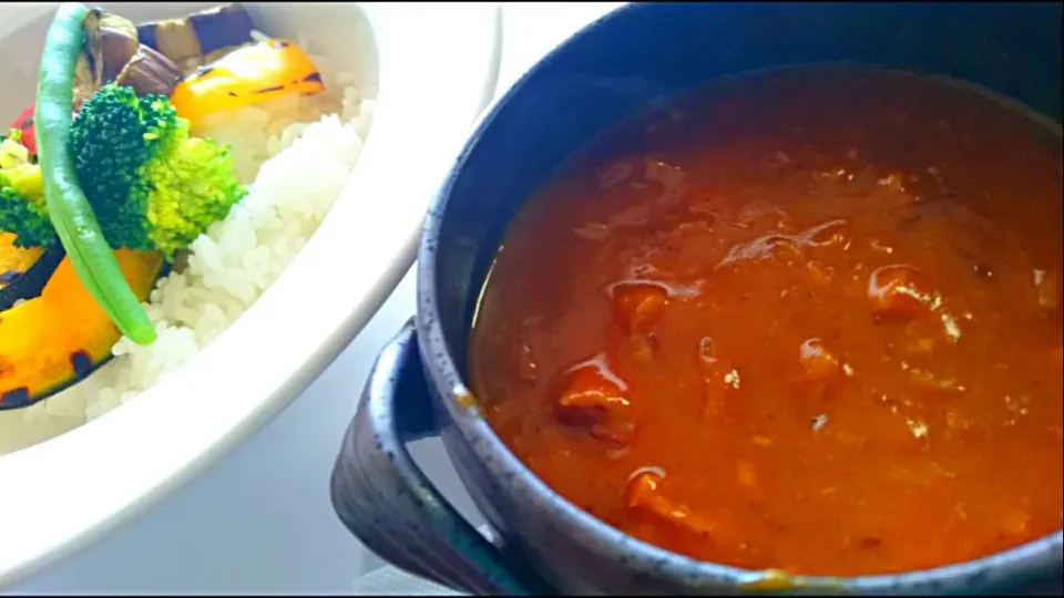 20170308焼き野菜のホテルカレー🍛 @オールヴォワール✨|メイメイda.さん