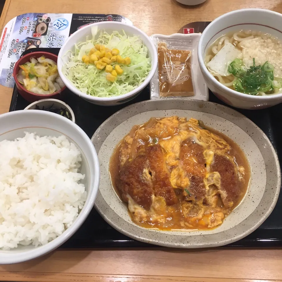 カツ煮定食|アクちゃんさん