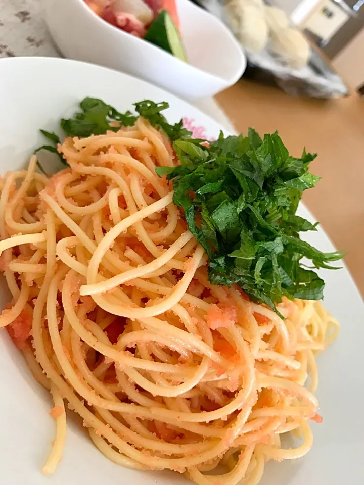 明太子パスタ🍝

#パスタ #明太子 #明太子パスタ #ランチ #ランチタイム #おひるごはん #スパゲティ|cherrymayさん