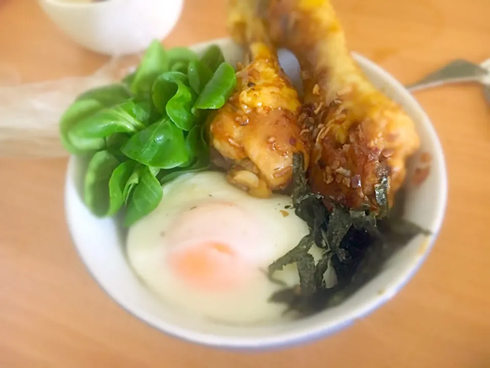 Snapdishの料理写真:照り焼きチキン丼|Gucchiさん