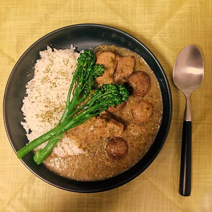 豚肉の煮込み ハーブマスタード風味🌿|nasupiyukoさん