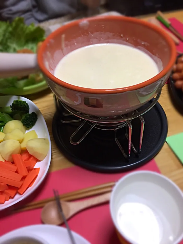 チーズフォンデュ|にゃんこさん