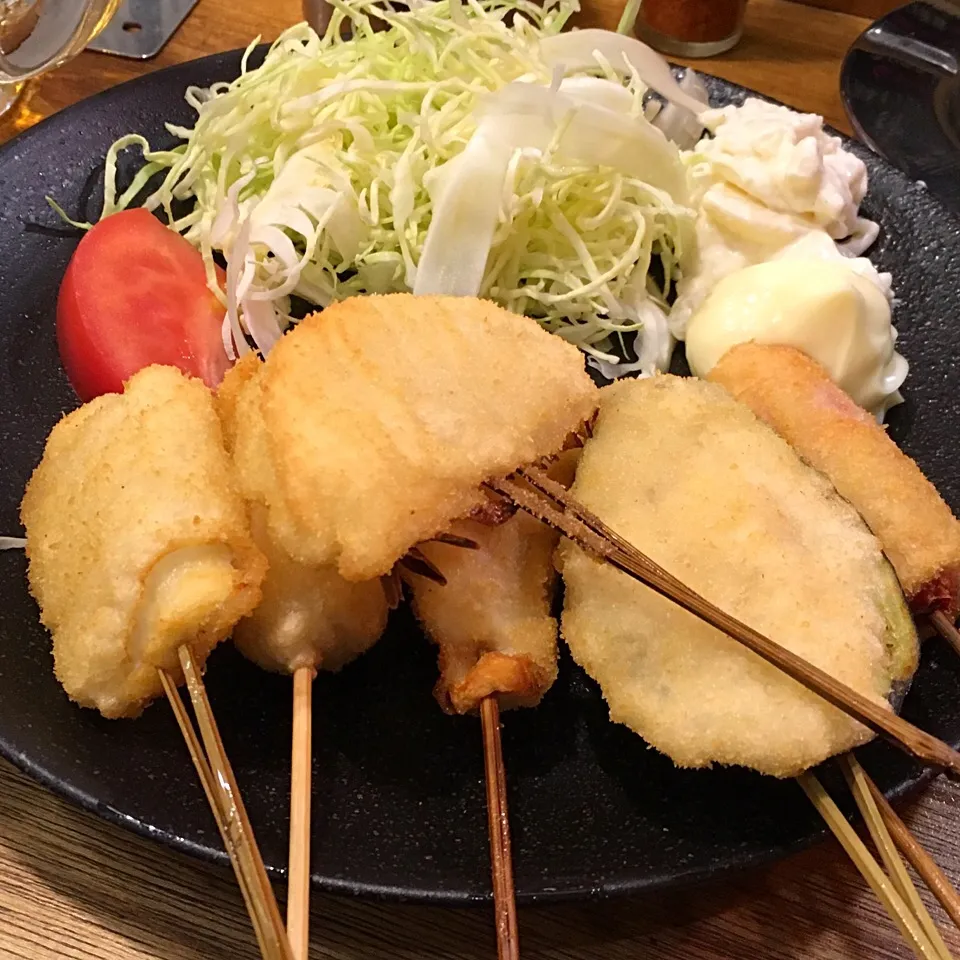 串かつランチ|天城心中さん