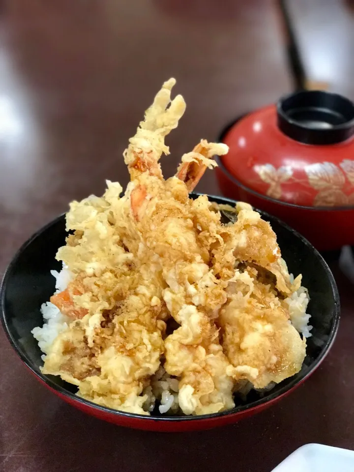 特上天丼¥750|織友さん