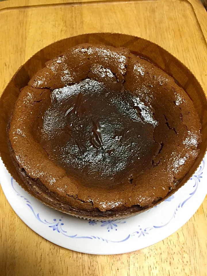 Snapdishの料理写真:チョコチーズケーキ😆|えみさん