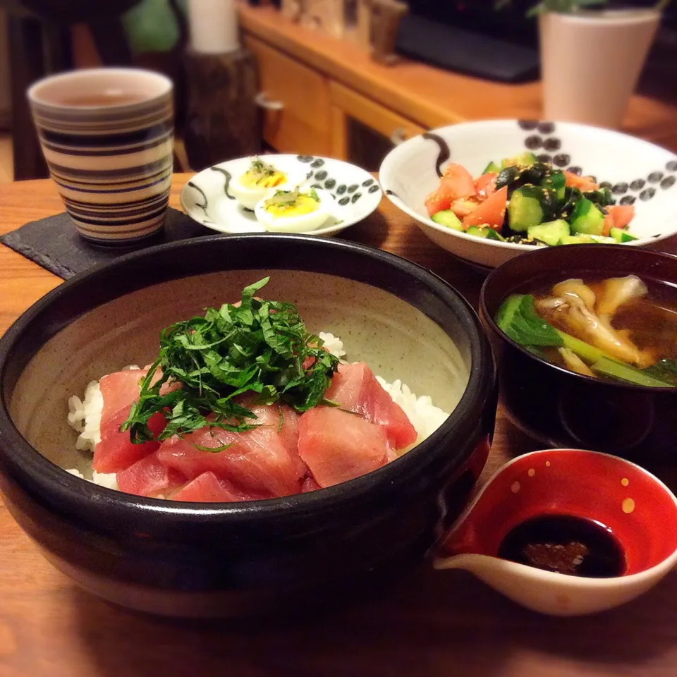 まぐろ丼 2017.3.12|キラ姫さん