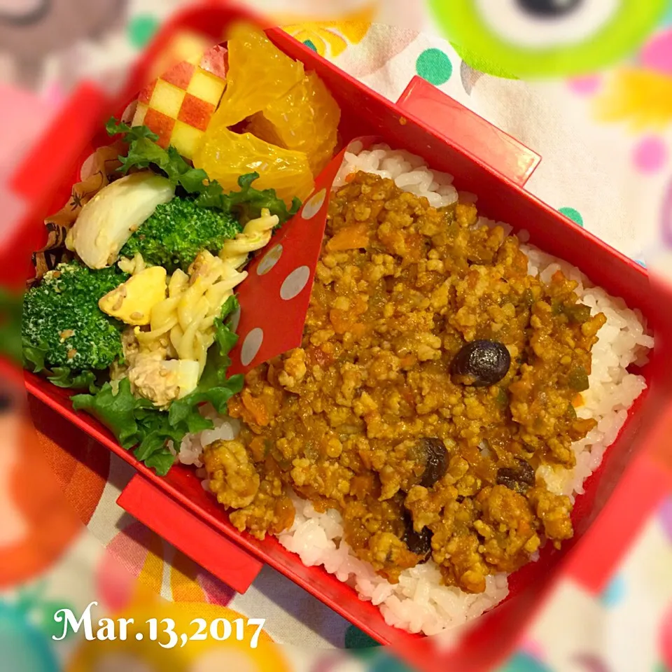 本日の#女子中学生弁当 はドライカレー|Hiroko Kさん