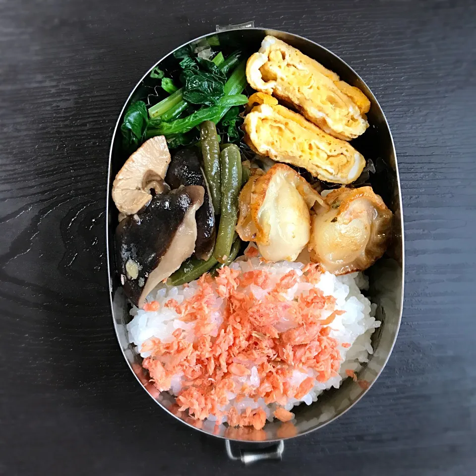 Snapdishの料理写真:ほたてのバター醤油焼弁当#お弁当 #お弁当記録|kaiさん