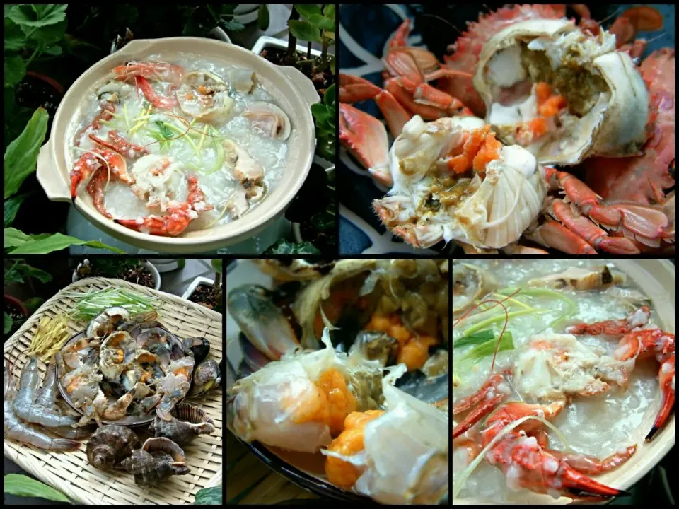 seafood congee|steven z.y.さん