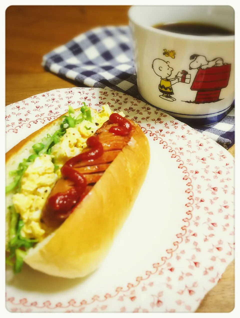 😌ホッとドックサンド➰☕|☆Yumi☆さん