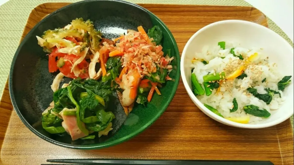 Snapdishの料理写真:闘病食ランチ☀🍴|Yuusan Guuguuさん