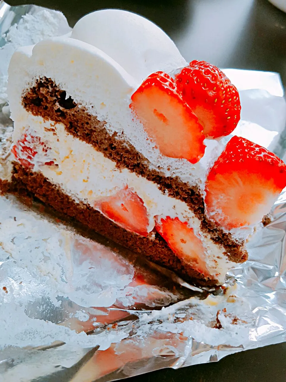 HARBSのケーキ。チョコレートストロベリー🍓|エリカさん