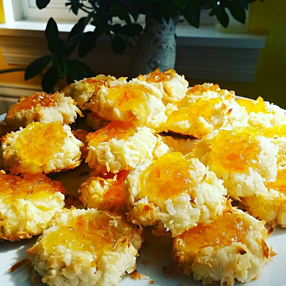 Homemade orange 🍊🍊🍊marmalade cookies for a beautiful Sunday afternoon.|Jihollandさん