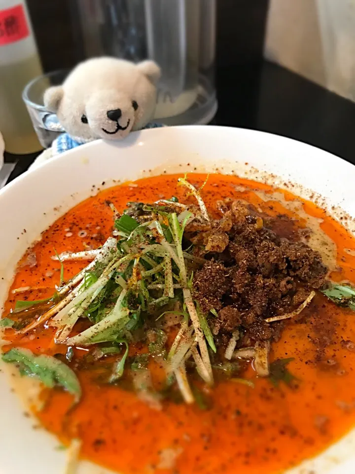 阿吽の坦々麺、大好き！花椒たくさん入れてもらった！|リュカさん