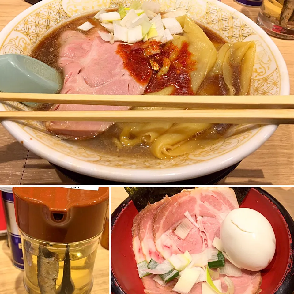 Snapdishの料理写真:すごい煮干ラーメン|Agaricusさん