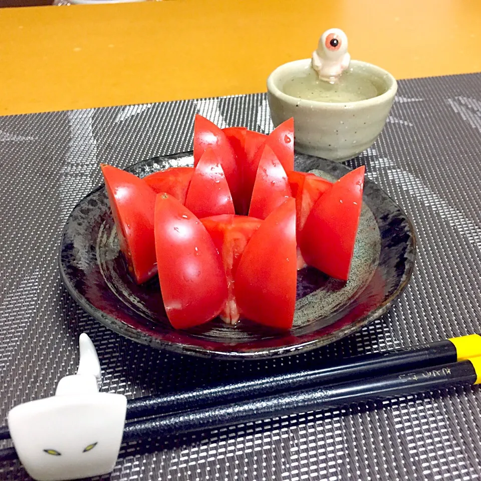 冷やしトマト🍅!  (^-^)|Kei Satoさん