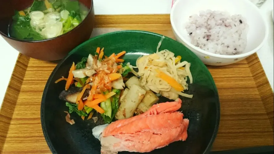 Snapdishの料理写真:今朝の闘病食🍴(o^－^o)❤|Yuusan Guuguuさん