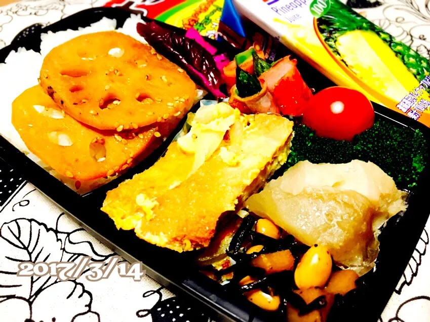 Snapdishの料理写真:高2息子弁当〜ヾ(*´▽｀*)ﾉ|じゅんけさん