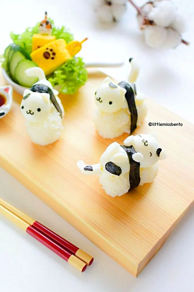 Kitty Sushi!!!! i didnt make this but ill give it a shot!😊|Ami-Chanさん