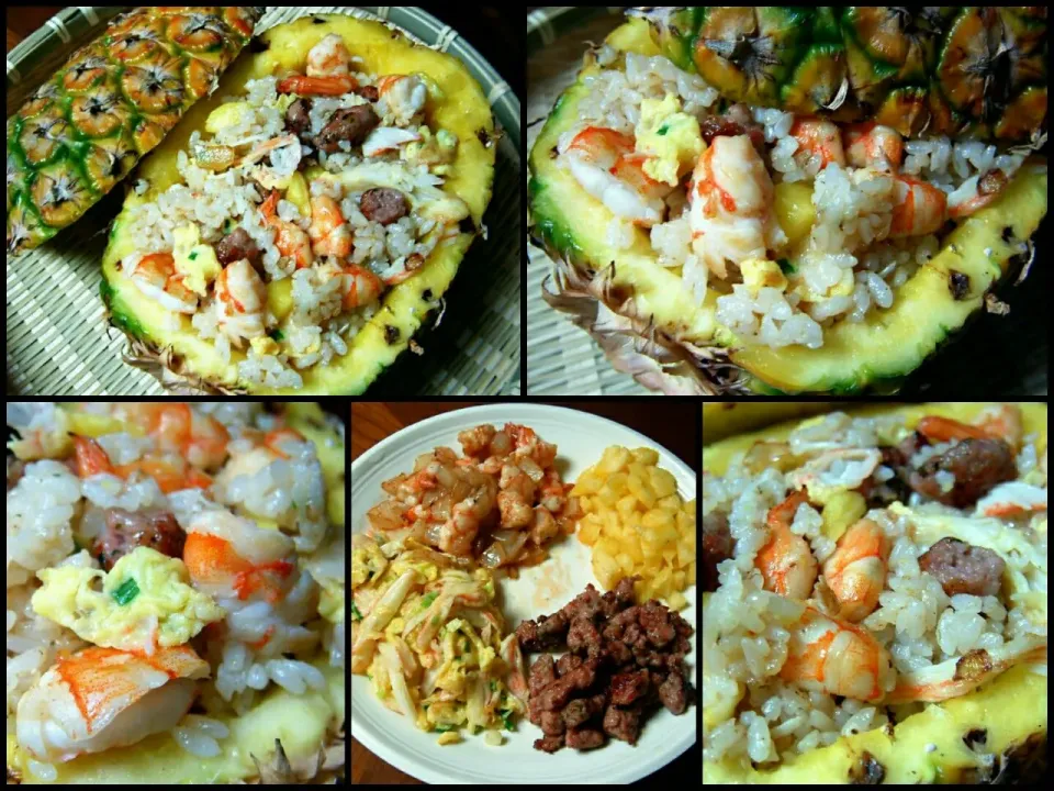 pineapple fried rice|steven z.y.さん