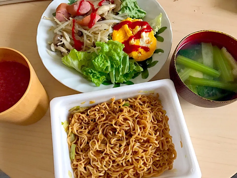 3月14日朝食兼昼食|ばぁさんさん