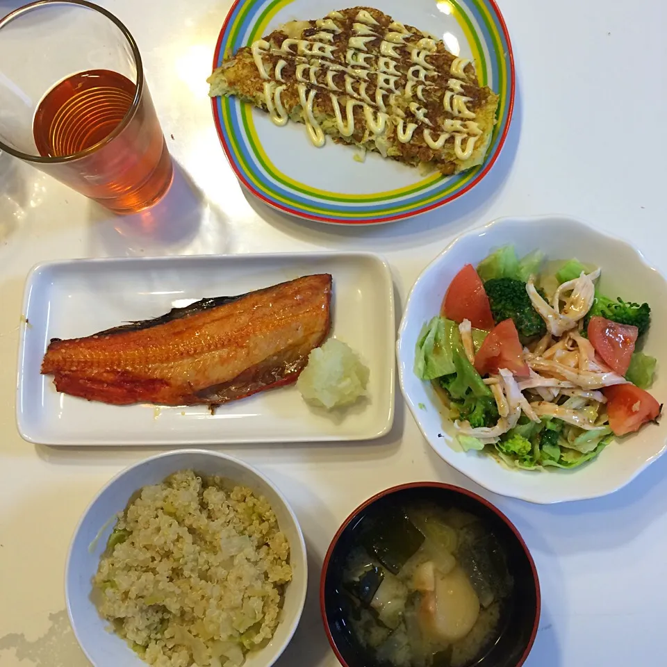 Snapdishの料理写真:キヌアな夕飯♡2017/03/14|ちび太さん