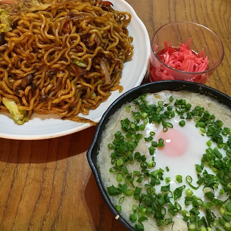 山芋焼き&焼きそば|seiko Oさん