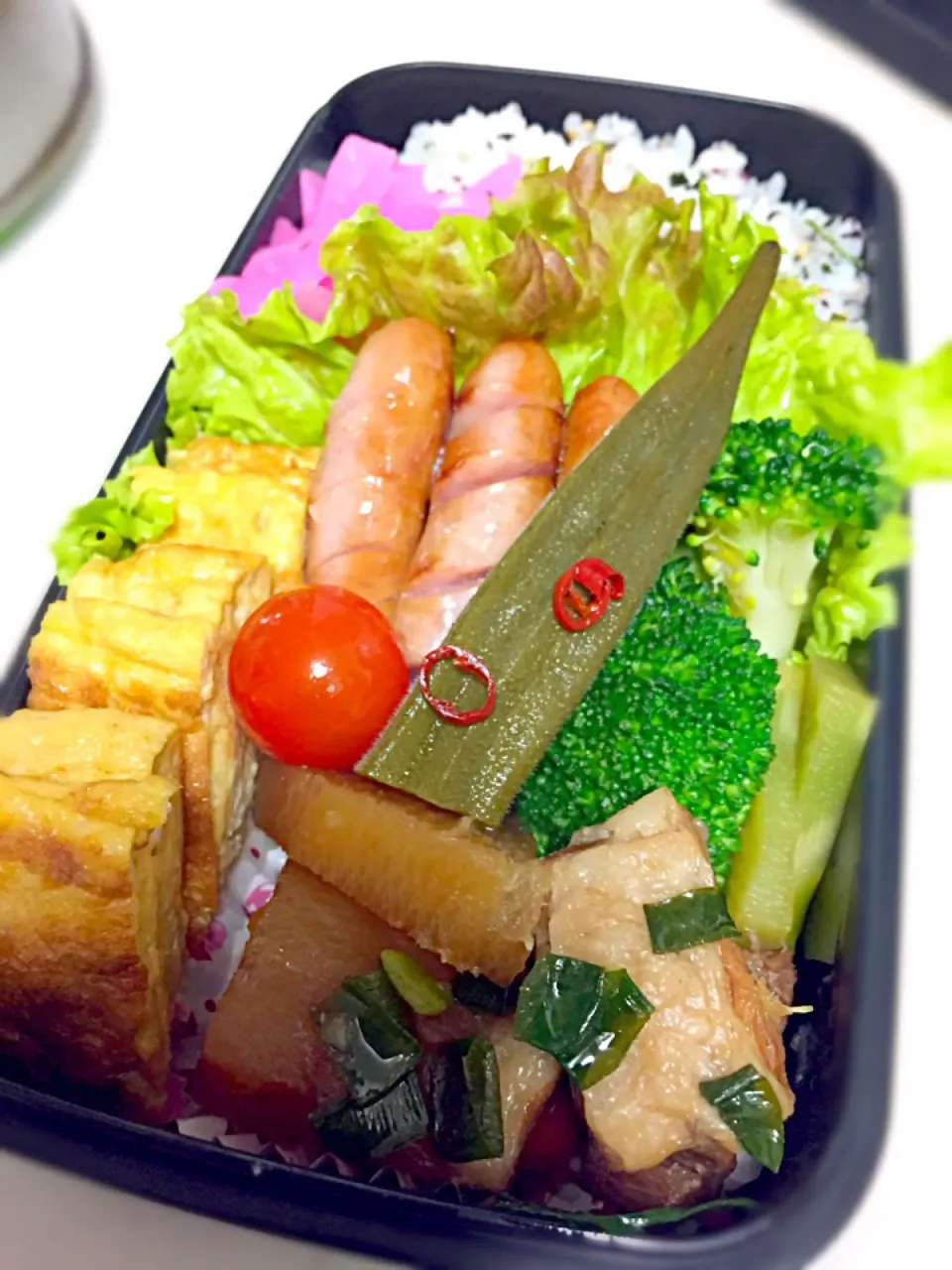 今日の旦那夜勤弁当🍱豚バラ大根🐖|hst117さん