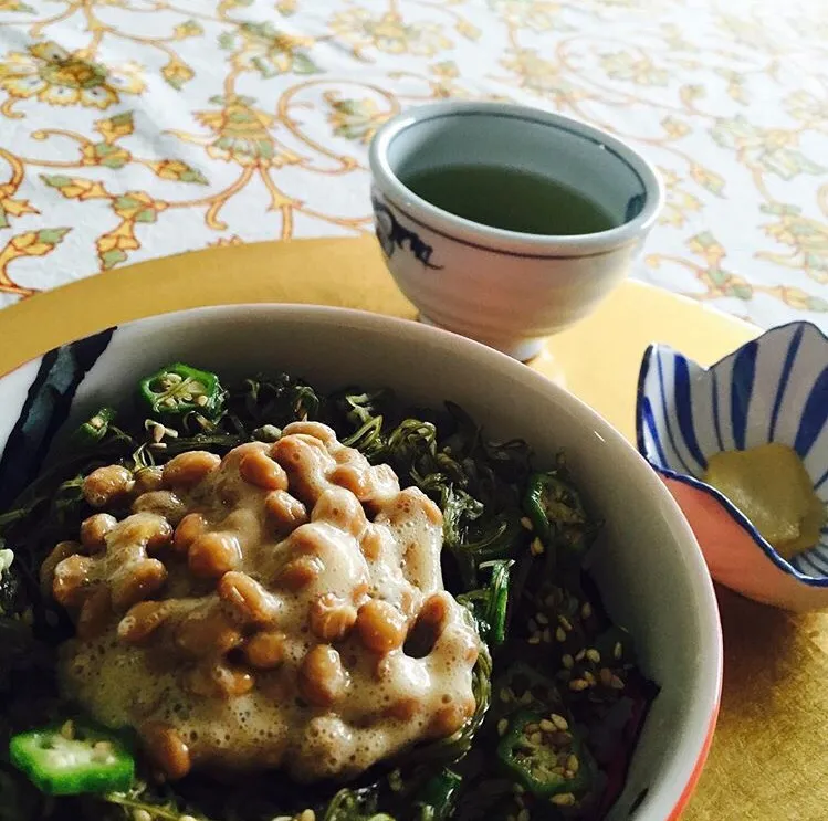 Snapdishの料理写真:ネバネバ丼|Miwako Diasさん