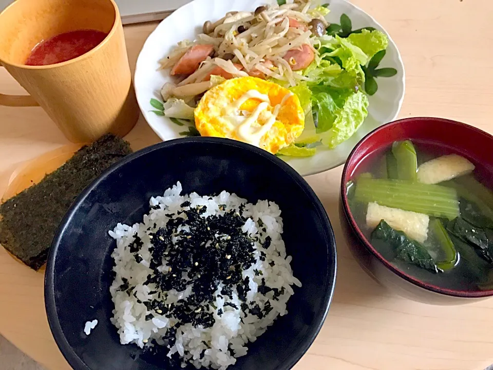 3月15日朝食兼昼食|ばぁさんさん