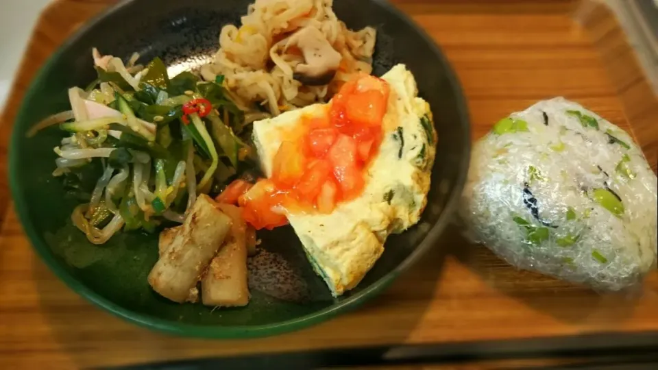 Snapdishの料理写真:闘病食🍴ランチ☀🍴|Yuusan Guuguuさん