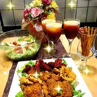 Snapdishの料理写真:White day dinner|コンデス エリカさん