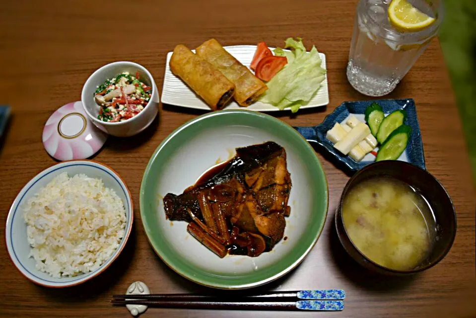 鰈の煮付け定食|ゆっちゃんさん