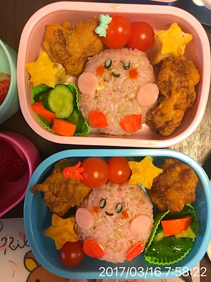 お別れ遠足☆星のカービィ☆彡キャラ弁|IGGYさん