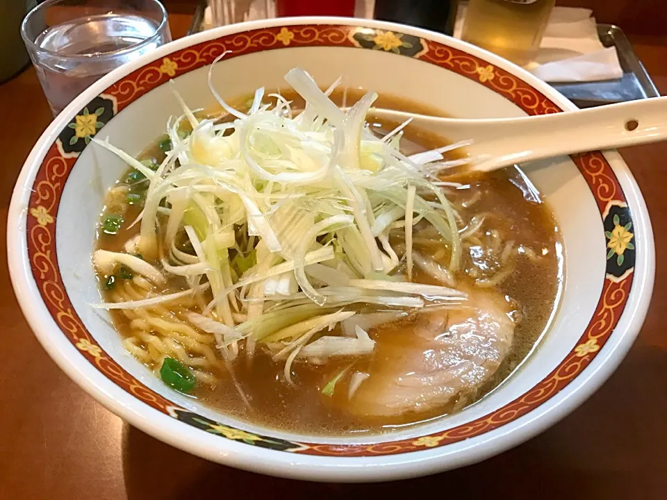 醤油白ねぎラーメン|マハロ菊池さん