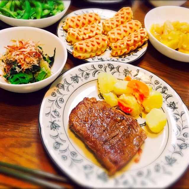 Snapdishの料理写真:本日の夕飯|みぃさん