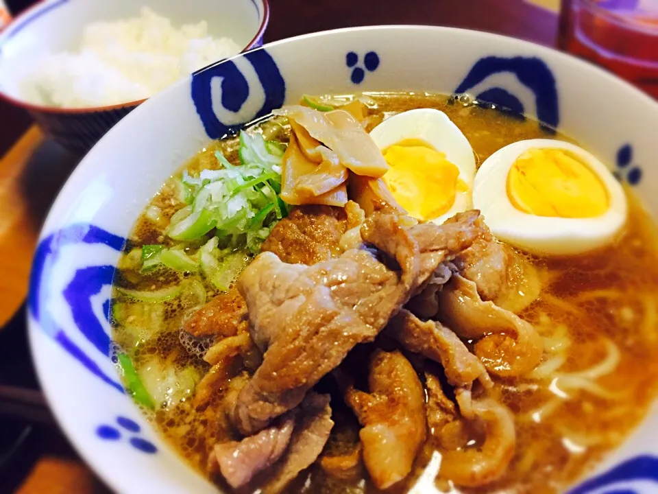 20170316ラーメン🍜今日の旦那さんの夜ご飯|akiyo22さん