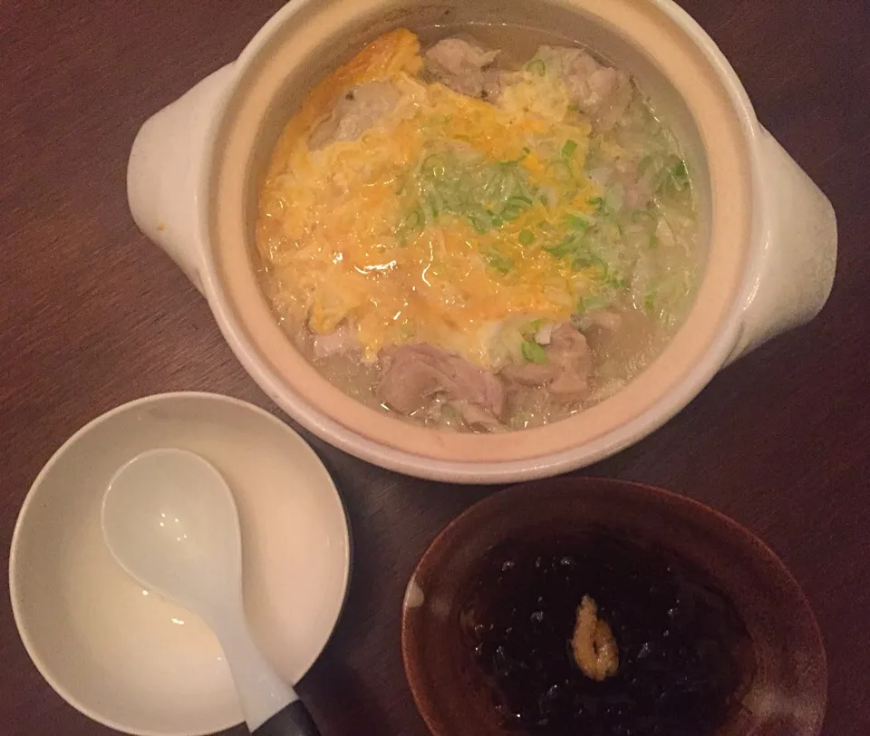 Snapdishの料理写真:鳥卵雑炊
もずく|ラーメンの小池さん