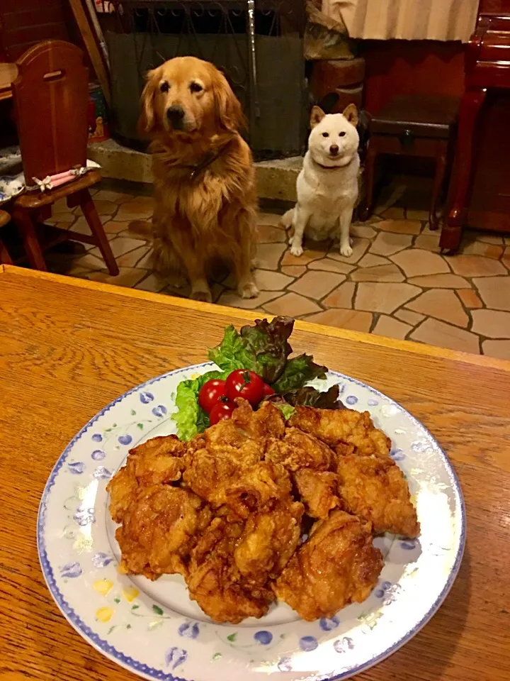 咲ちゃんのザンギ🍗初挑戦しました💓 ドンガメ🐢💨でも美味しく出来ました🎊|きゅうちゃんさん