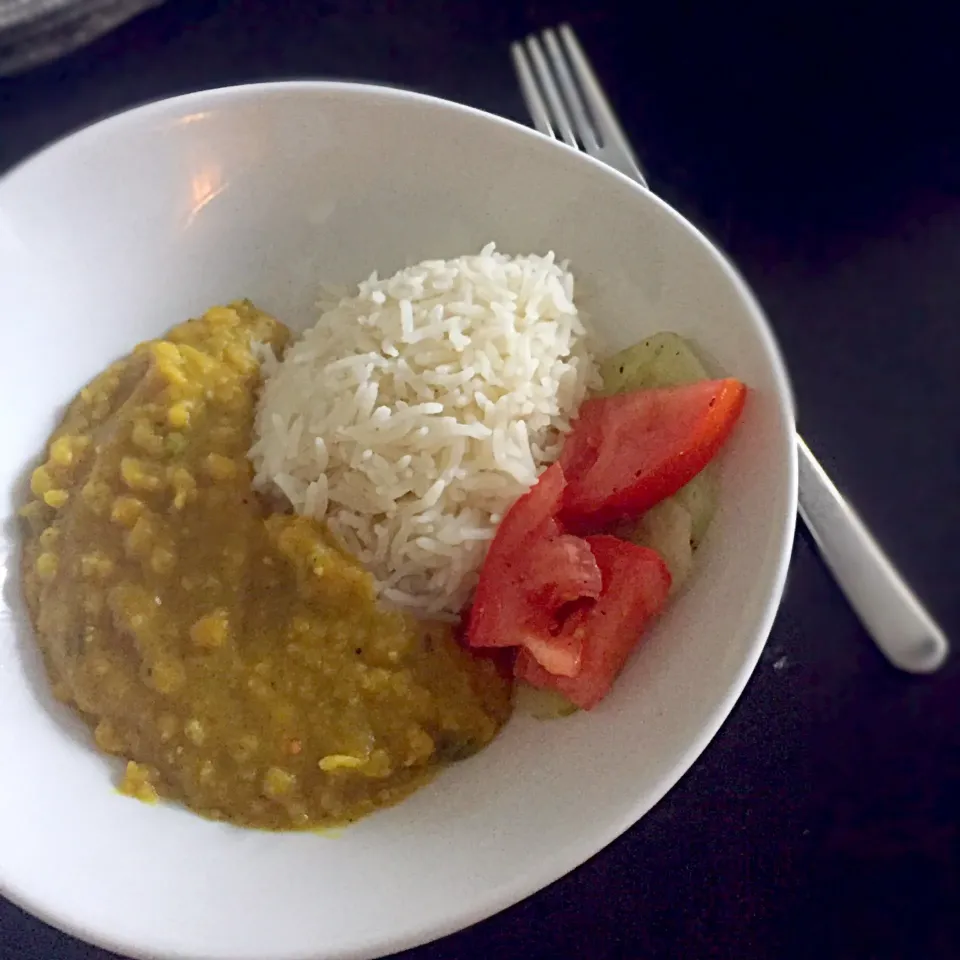 Curried Split Pea and Basmati Rice|T.E.Dennisさん