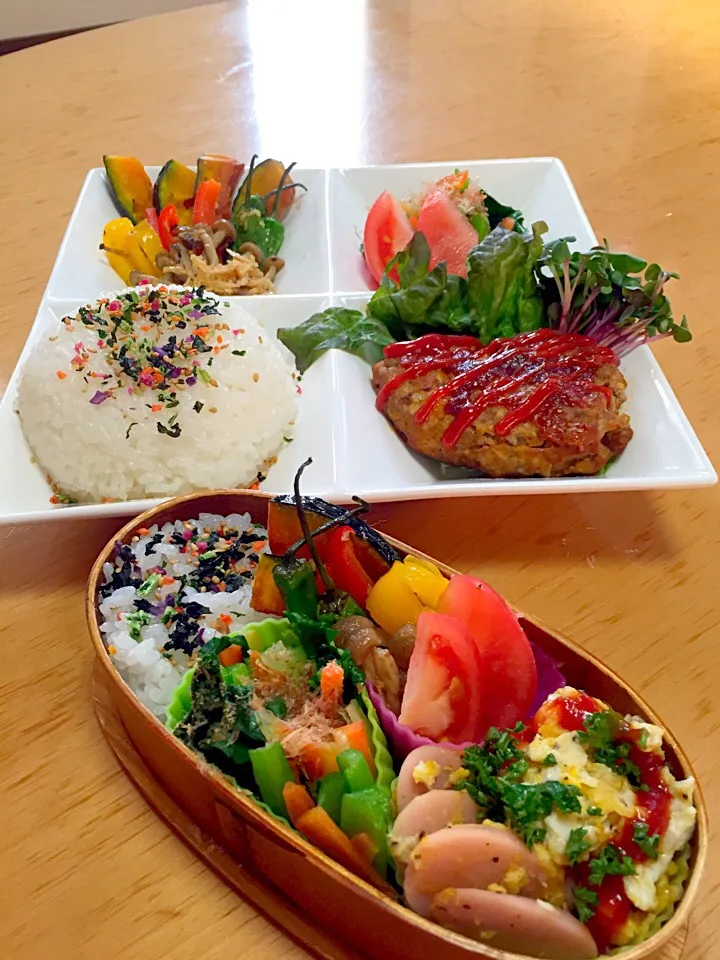 わたしお弁当❤️&お留守番ランチ❤️|ふみぃさん