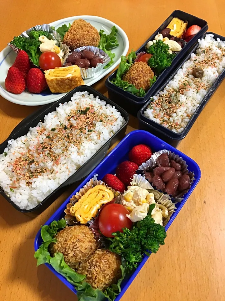 今日のお弁当♡20173.17.|kimikimiさん