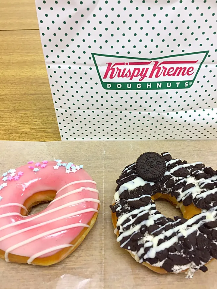 チアダントゥインクル
スイートアメリカ オレオ
#クリスピークリームドーナツ🍩|himeさん