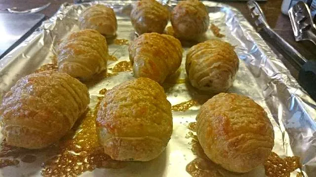 I Cooked Hasselback Potatoes 🥔🥔🥔 #Dinner  #Vegetable #Side dish|Alisha GodsglamGirl Matthewsさん