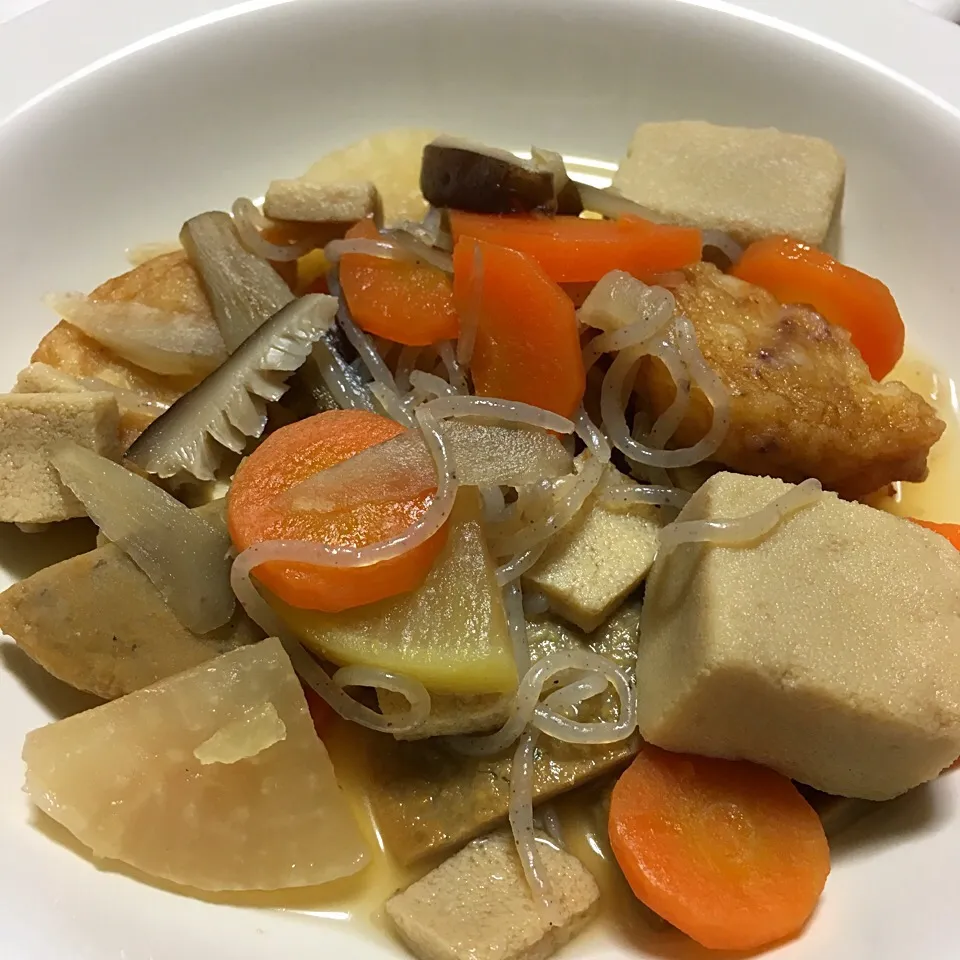 高野豆腐の煮物|こいちさん