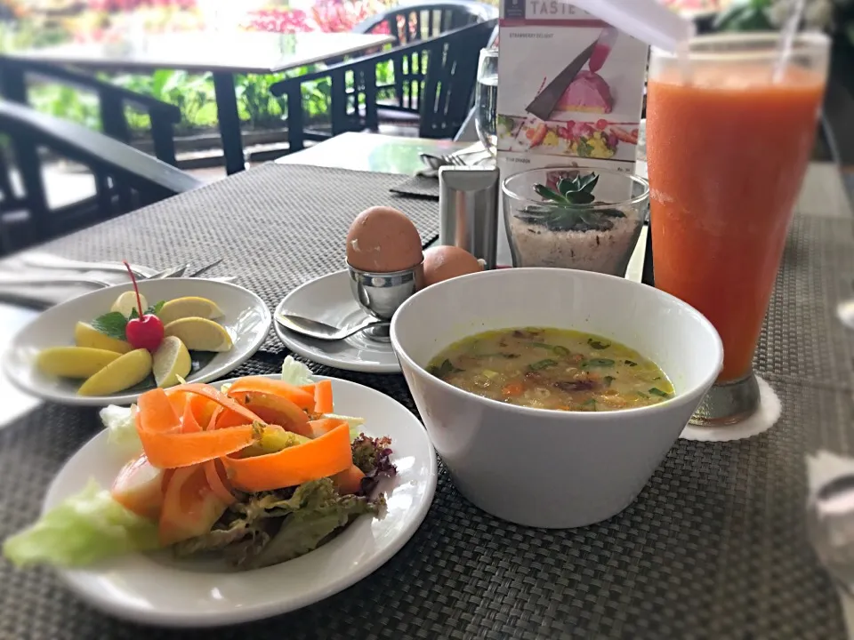 breakfast @jayakarta hotels bandung#drcmeal #drcindy #clinicalnutritionist #spesialisgiziklinik #drcindiawatypudjiadispgk #drcmealcatering #dietrestaurant #diet|drcmealさん